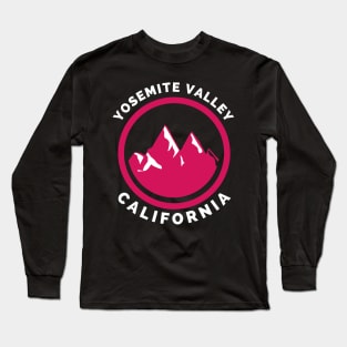 Yosemite Valley Ski Snowboard Mountain California Yosemite - Yosemite Valley California - Travel Long Sleeve T-Shirt